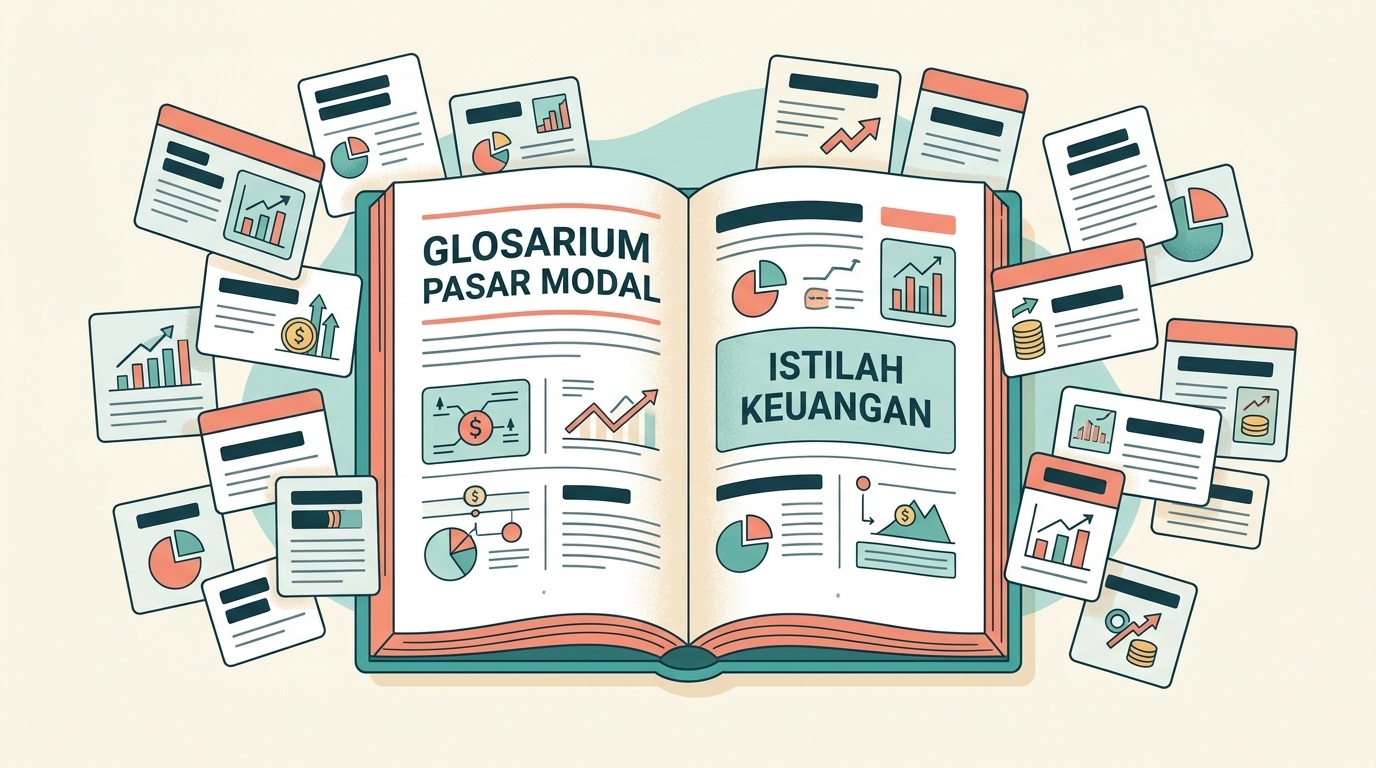 Ilustrasi glosarium istilah pasar modal Indonesia